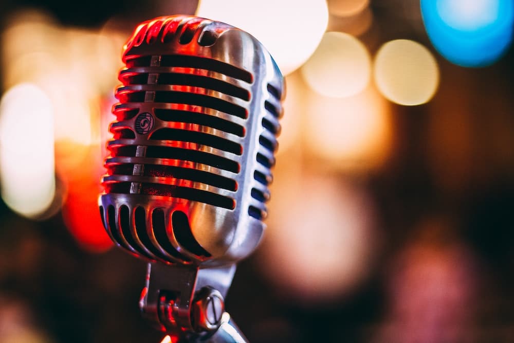 Microphone shot of the Shure Super 55