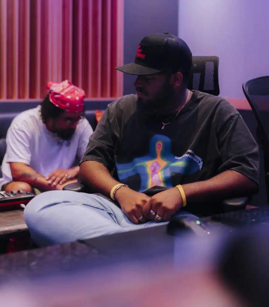 A recording studio in Miami with analog gear for music production