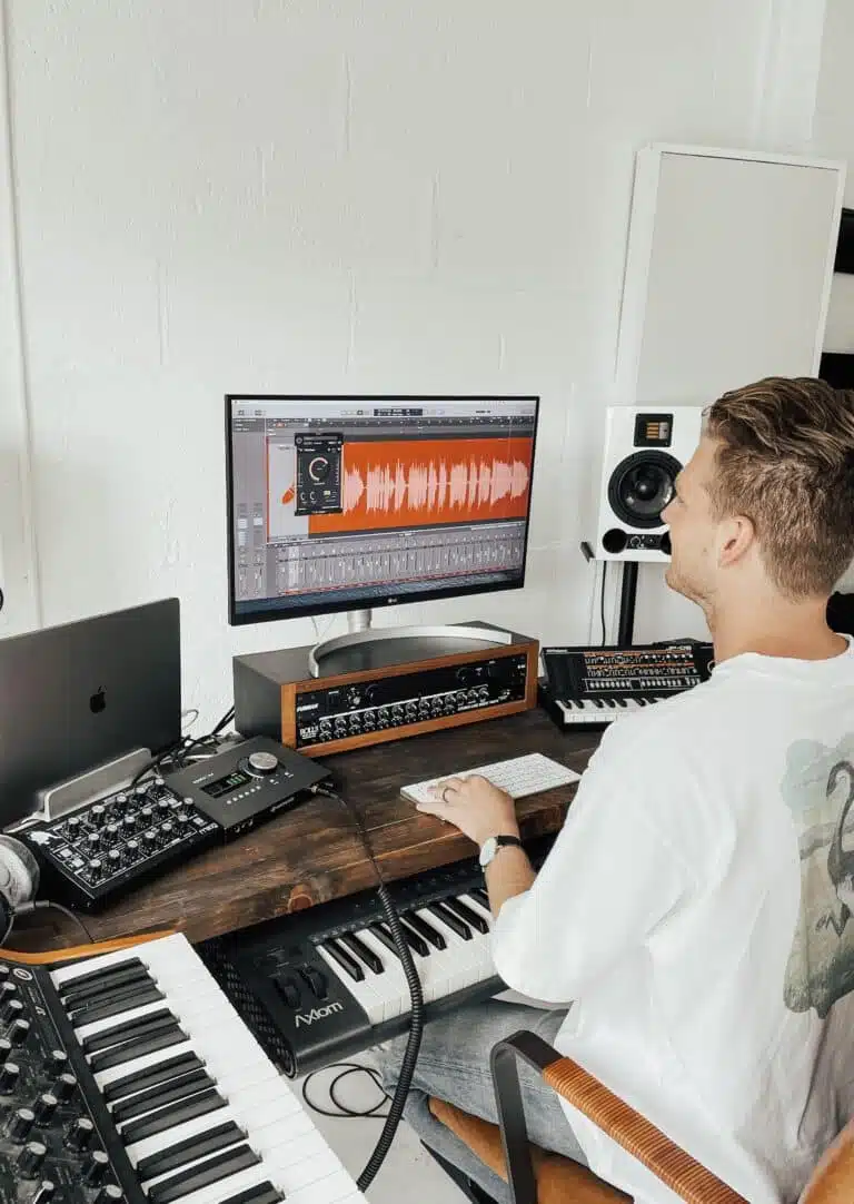Audio engineer home setup