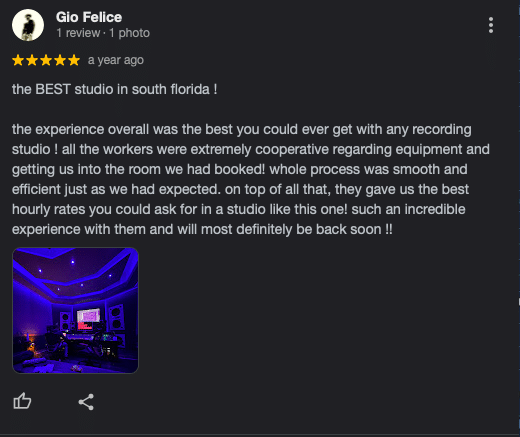 best recording studio in Miami