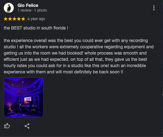 best recording studio in Miami