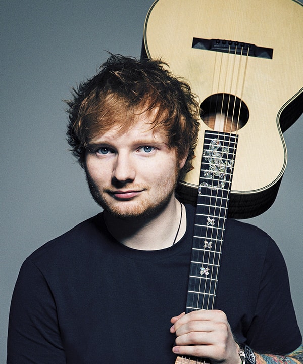 Bay Eight Recording Studios Client - Ed Sheeran