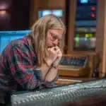 Ian Fitchuk music producer in studio