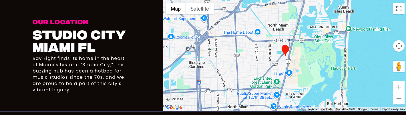 Bay Eight Studio City Miami Florida