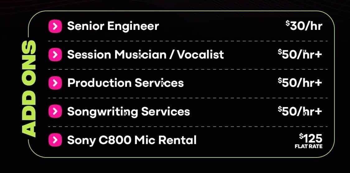Bay Eight Add Ons 2025